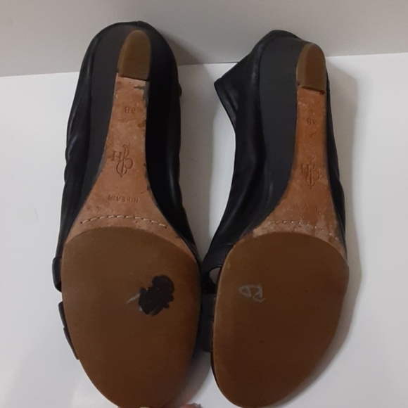 Cole Haan Peep Toe Wedges Size 8 - Picture 5 of 7